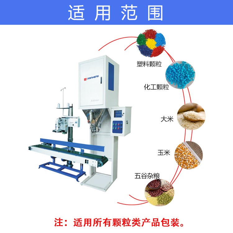 色母粒包装机 塑料彩色颗粒白砂糖幼糖25kg色母粒包装机 打包秤厂图2
