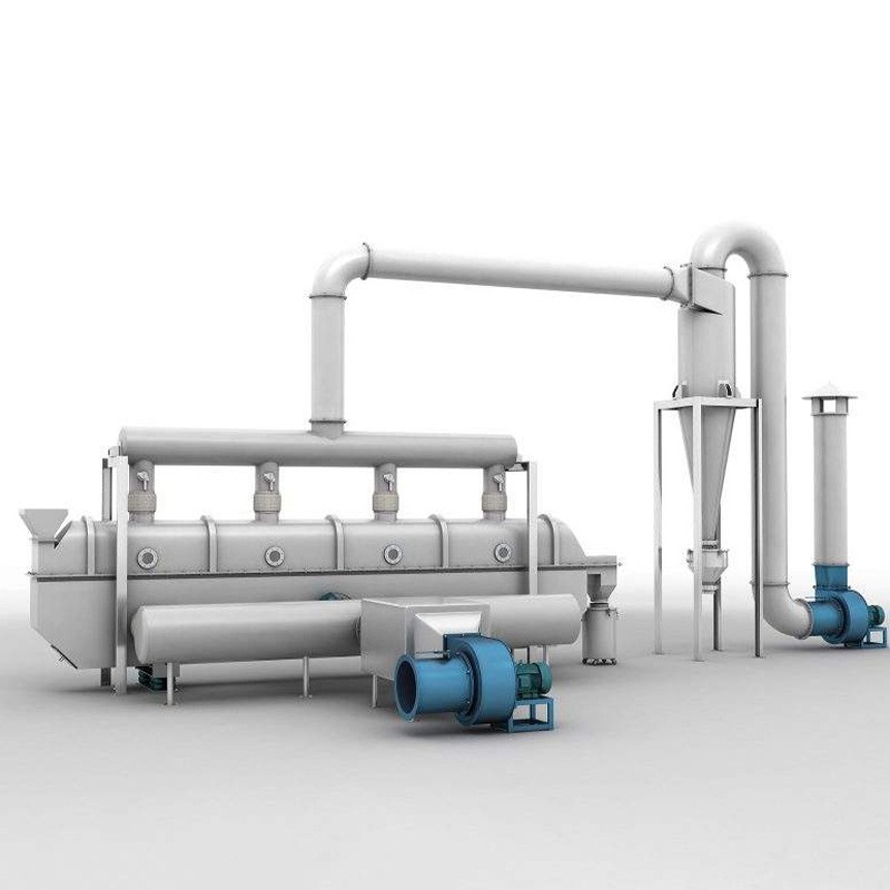 震动流化床干燥机食品 工业 化工通用款流态化连续干燥设备图3