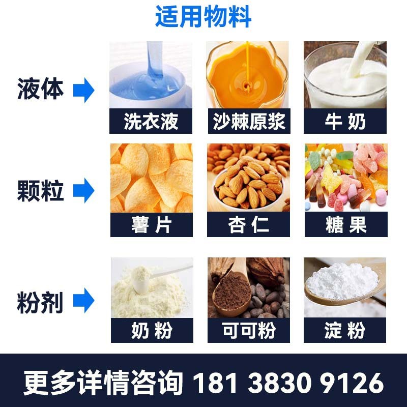 全自动给袋式包装机 自立预制袋水平装袋机 洗衣液坚果食品包装机图3