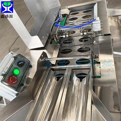 供应全自动去皮取液机 小型蛋清蛋黄分离机 商用连续式双排打蛋机