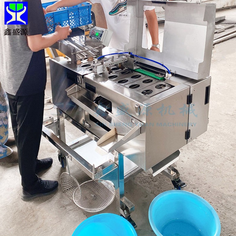 商用食品烘焙打蛋磕蛋机 大型双排连续敲蛋机 推荐蛋清蛋黄分离机图5