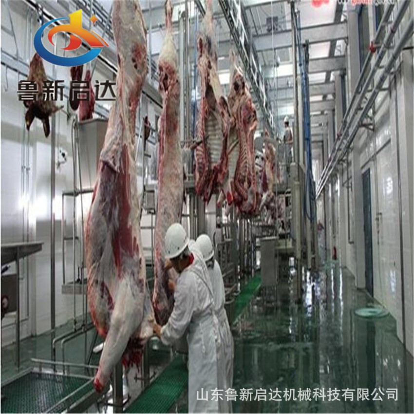 气动单柱升降台 驱动涨紧装置 驱动装置 牛驴骡子屠宰线图3