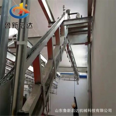 厂家供应牛羊屠宰设备 自动提升机 全自动生猪放血输送线