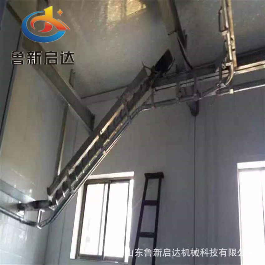 厂家供应牛羊屠宰设备 自动提升机 全自动生猪放血输送线图3