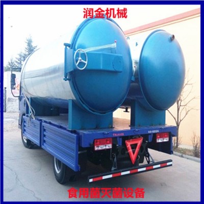 羊肚菌电加热灭菌器 食用菌电杀菌锅原理 食用菌高压灭菌设备润金