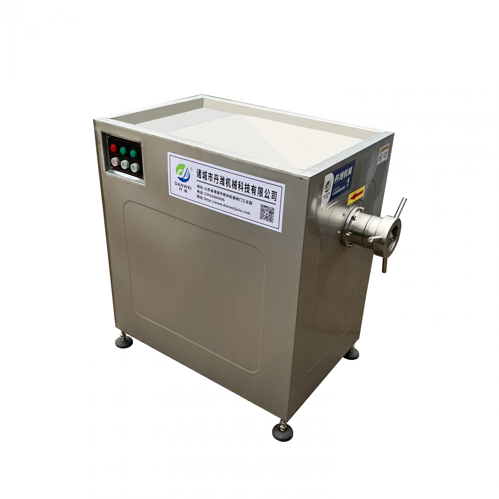 新款多功能不锈钢商用绞肉机冻肉绞肉设备鸡架绞碎机图2