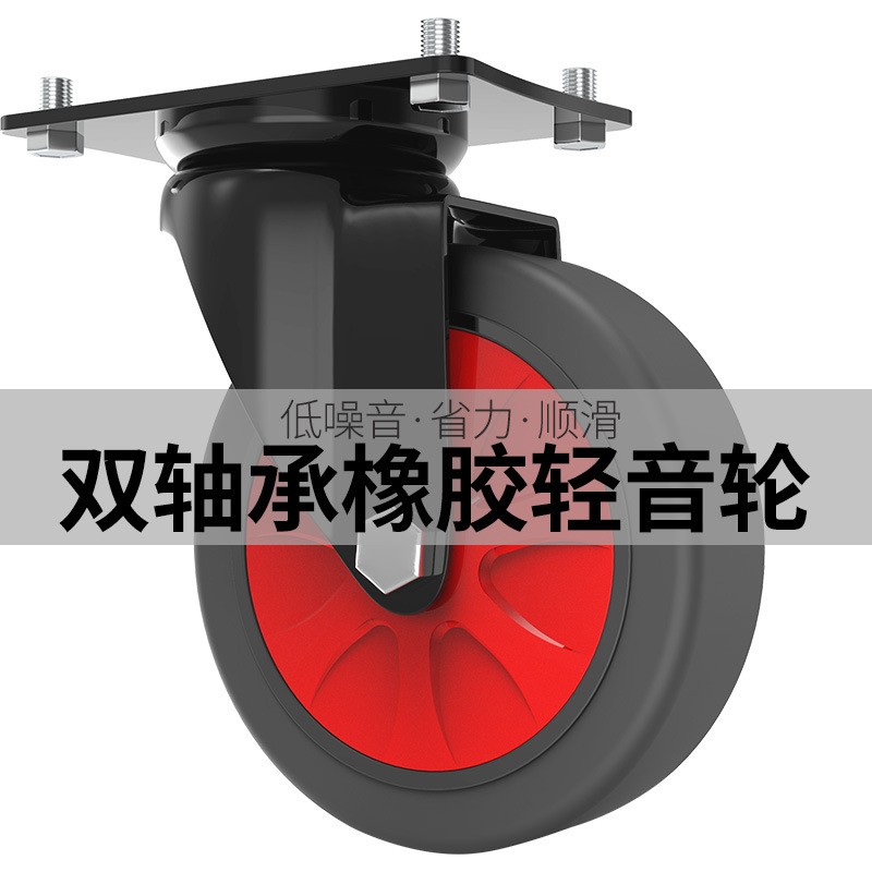 小推车拉货手推车搬运平板车折叠便携家用仓库搬运推拉车快递拖车图3