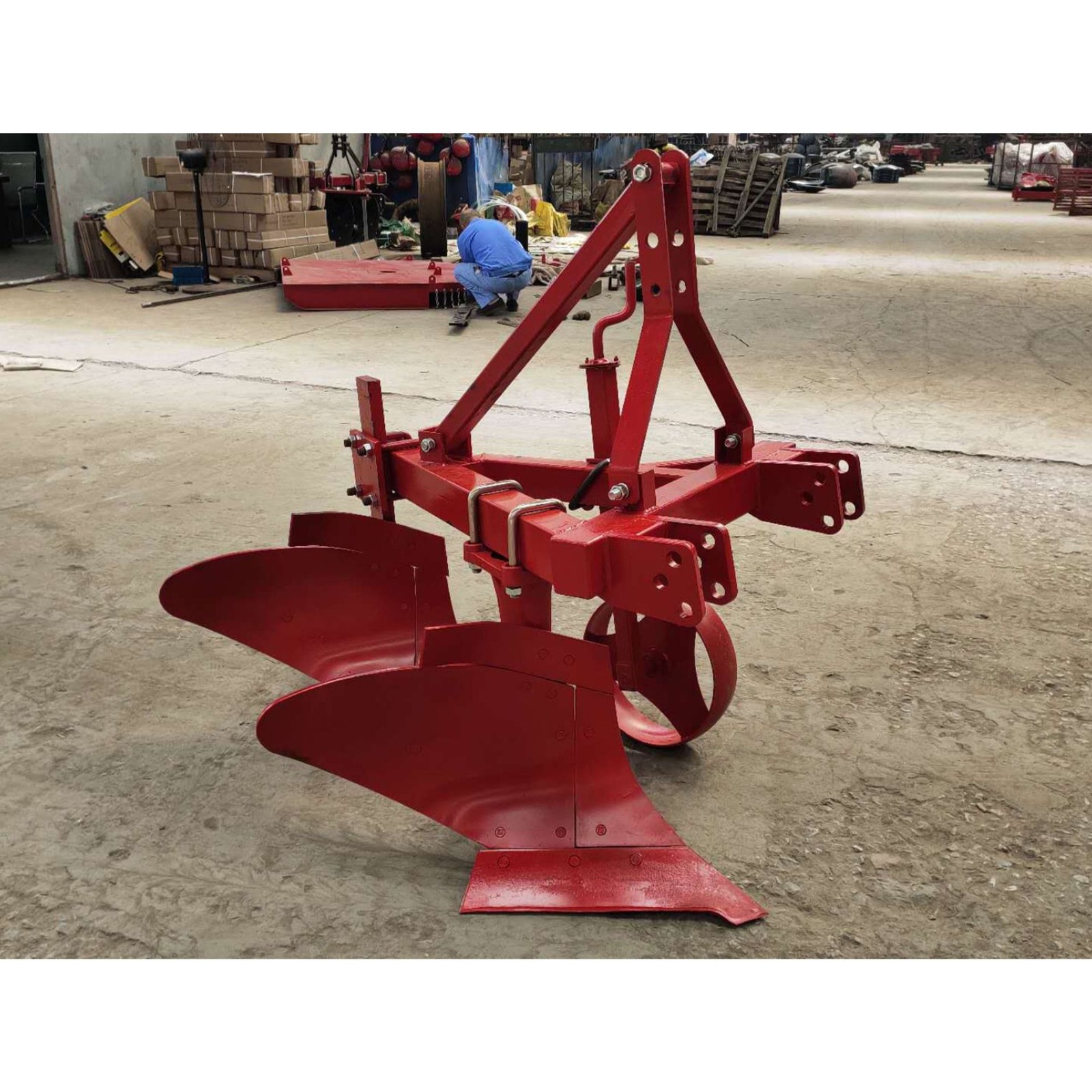 镜面翻转铧式犁 农业双向翻转犁 235液压翻转犁 栅条翻转犁图4