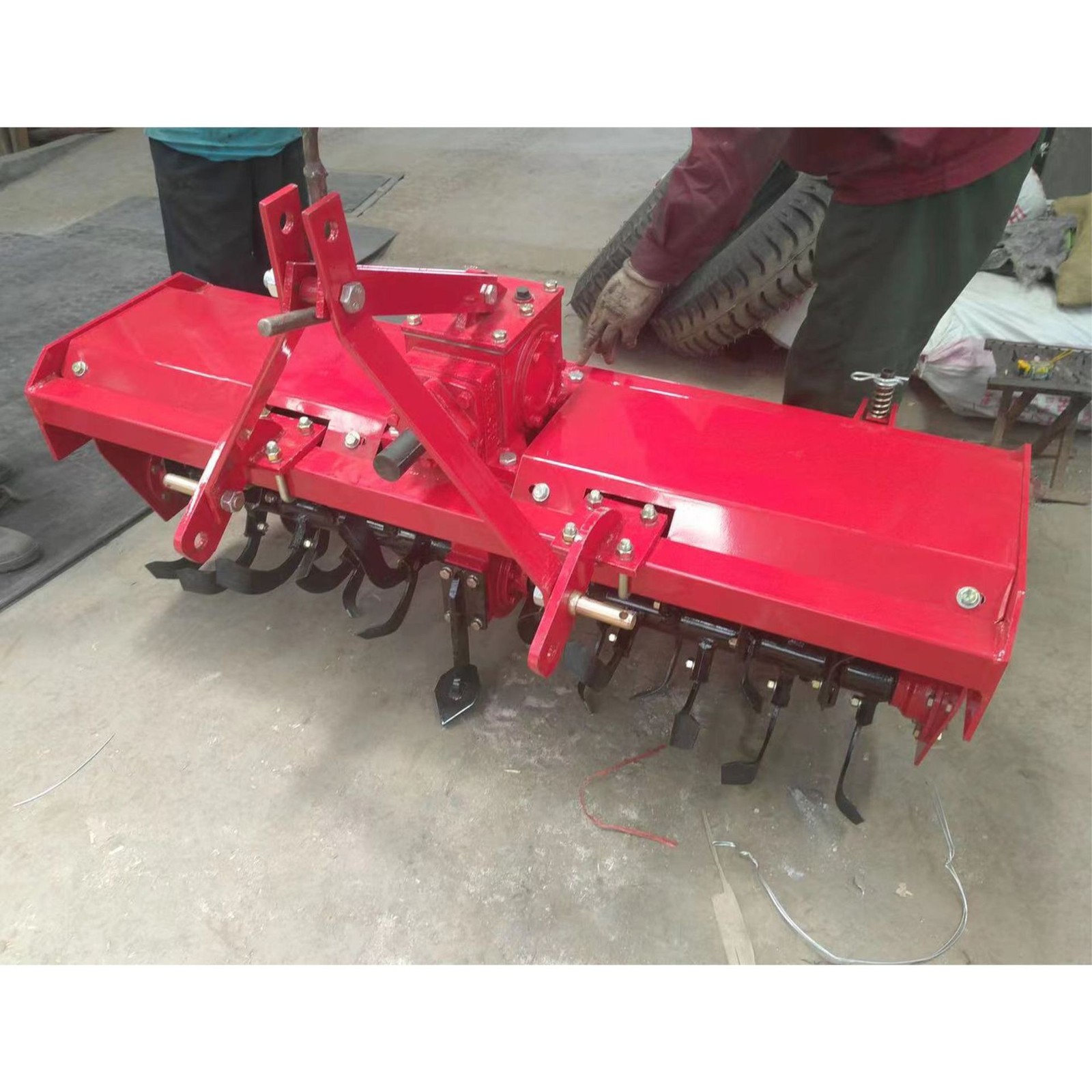 拖拉机三点悬挂起垄旋耕机 中传旋耕机 小型大型旋耕机图5