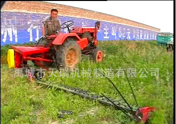 拖拉机后悬挂式往复式割草机 适合紫花苜蓿图5