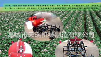 土豆播种机 （行距可调）图2