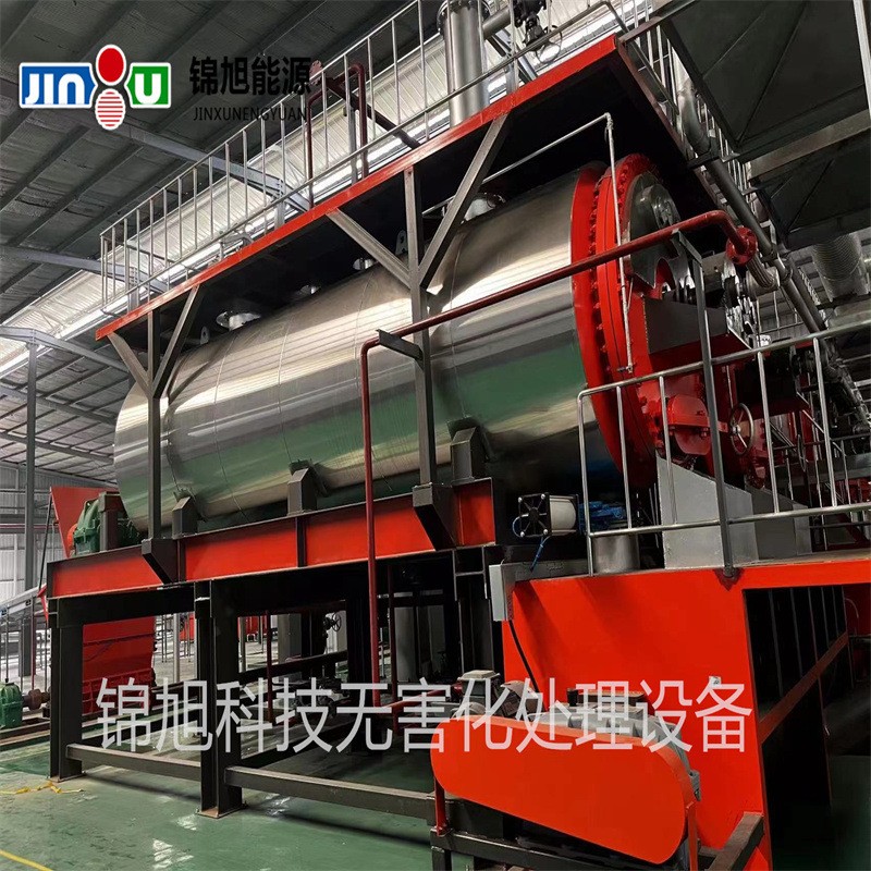 锦旭推荐动物无害化处理设备 小型化制烘干机 干化羽毛粉水解化制图4