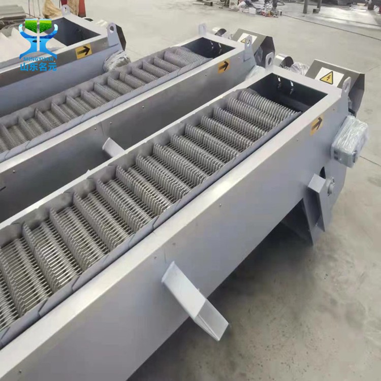 机械捞渣机 养殖屠宰厂污水处理阶梯式捞毛机 不锈钢格栅清污机图2