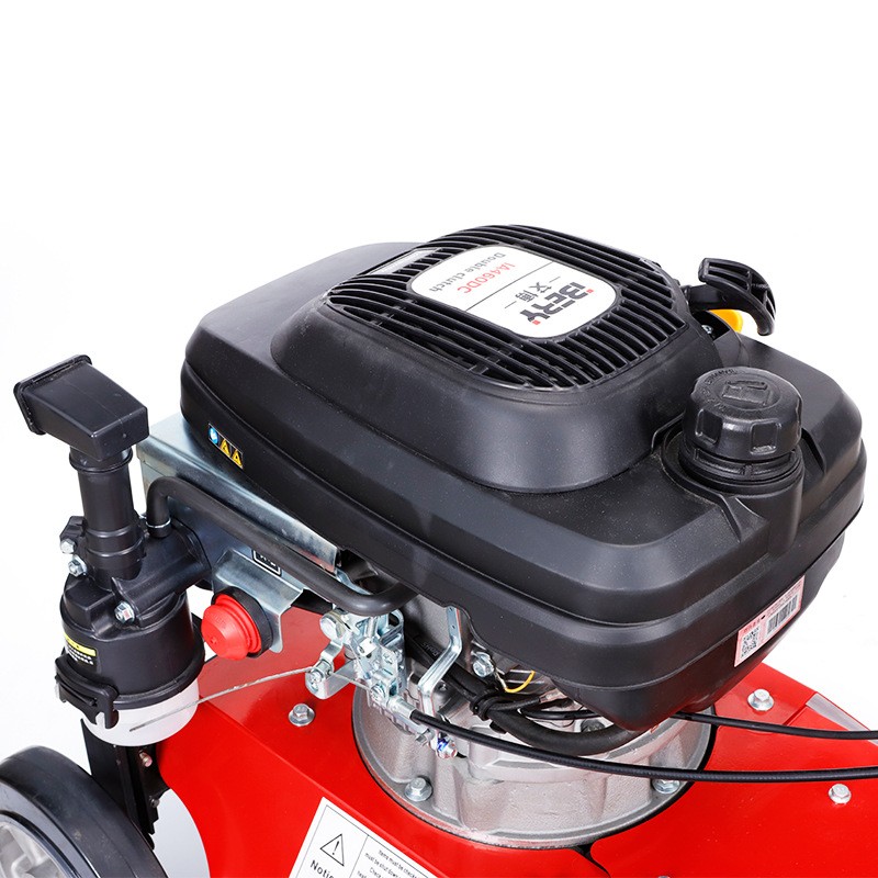 手推割草机汽油四冲程开荒果园剪草农用自走式草坪机碎草机农耕机图4