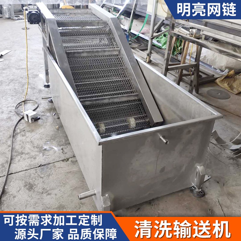 商用大型全自动果蔬清洗流水线 去农残蔬菜气泡消毒机 果蔬清洗机图2