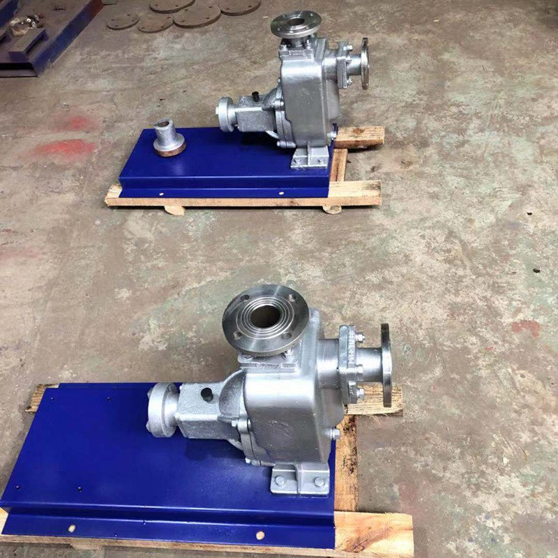 ZW污水自吸无堵塞泵耐腐蚀自吸防爆吸水不锈钢增压排污自吸泵图3