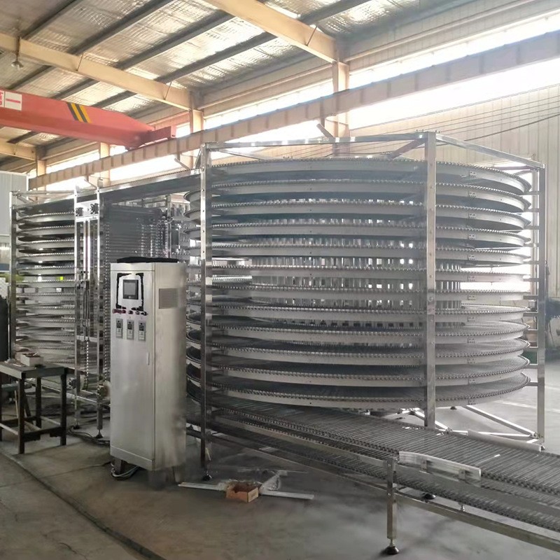 面包蛋糕螺旋冷却输送塔 烘烤食品却螺旋传送机 多层螺旋塔图3