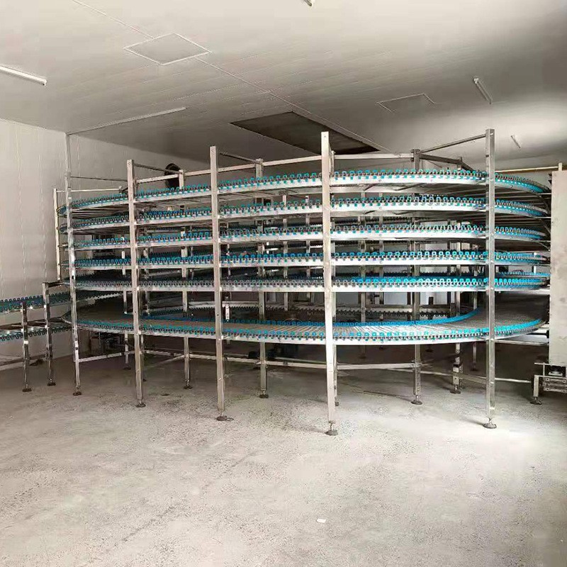 面包蛋糕螺旋冷却输送塔 烘烤食品却螺旋传送机 多层螺旋塔图4
