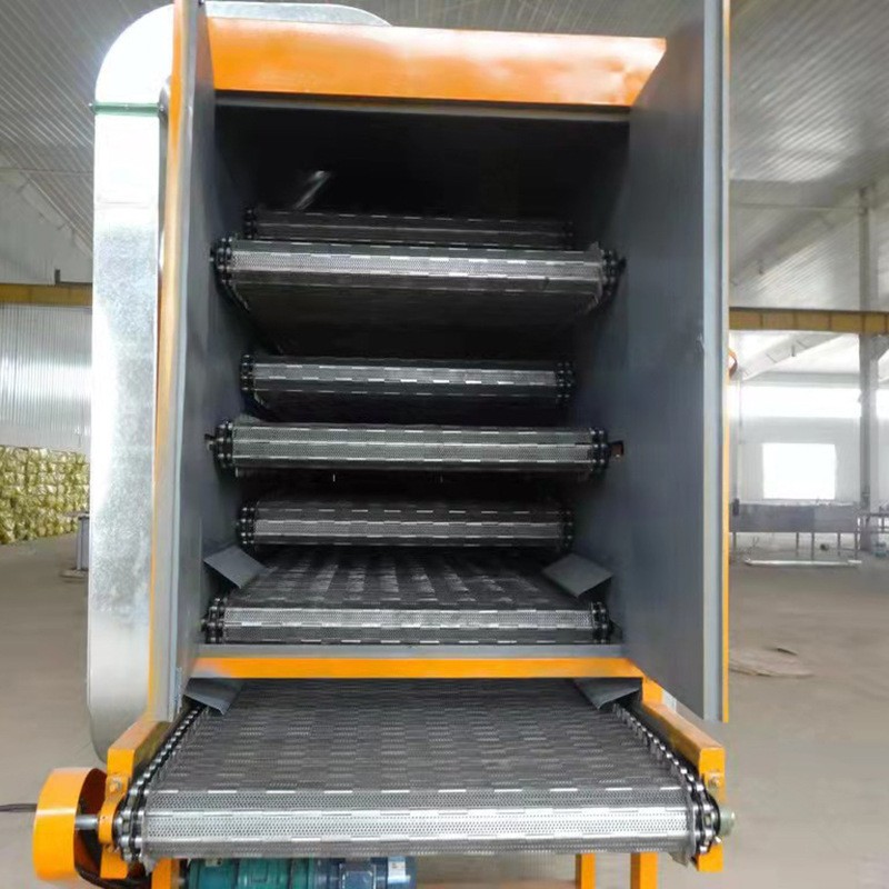 供应果蔬清洗输送机 食品加工热风干燥机 多层网带式流水线烘干机图5