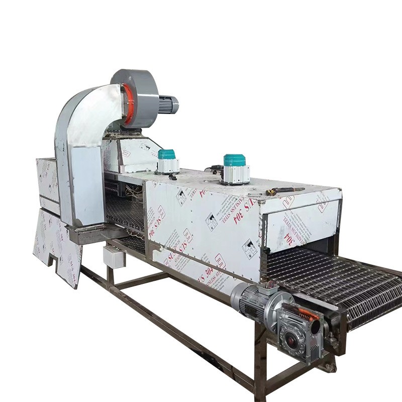 批发食品烘干机辣椒花生大枣地瓜果蔬烘干机不锈钢网带式烘干设备图5