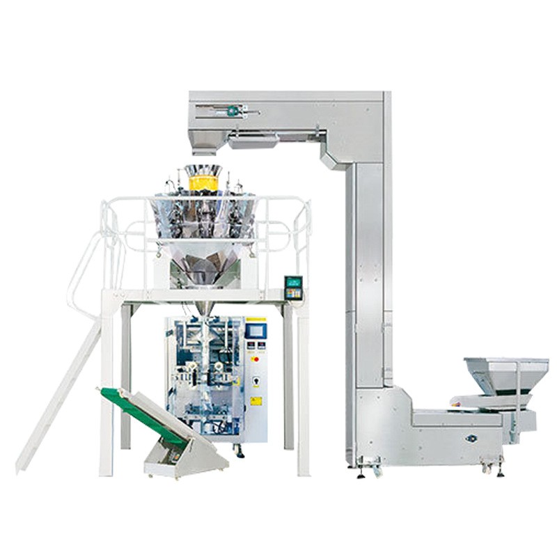 厂家直销全自动颗粒包装机食品坚果面包定量称重 立式零食封口机图5