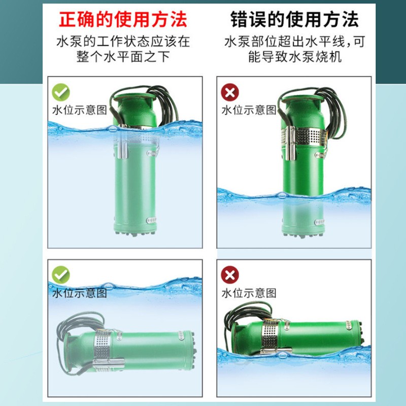 聚益QSP涌泉叠泉水泵蘑菇头喷泉泵景观循环系统潜水泵现货厂家图4