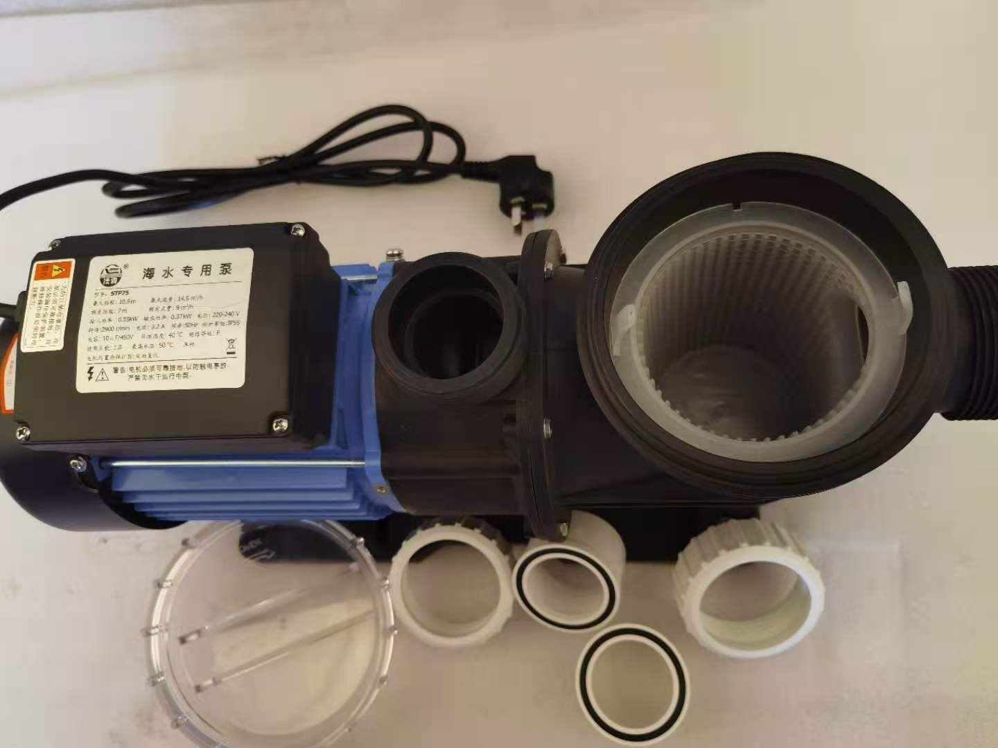 广东凌霄泵业STP100/120/150/200海水泵耐腐蚀泵塑料泵63口径图3