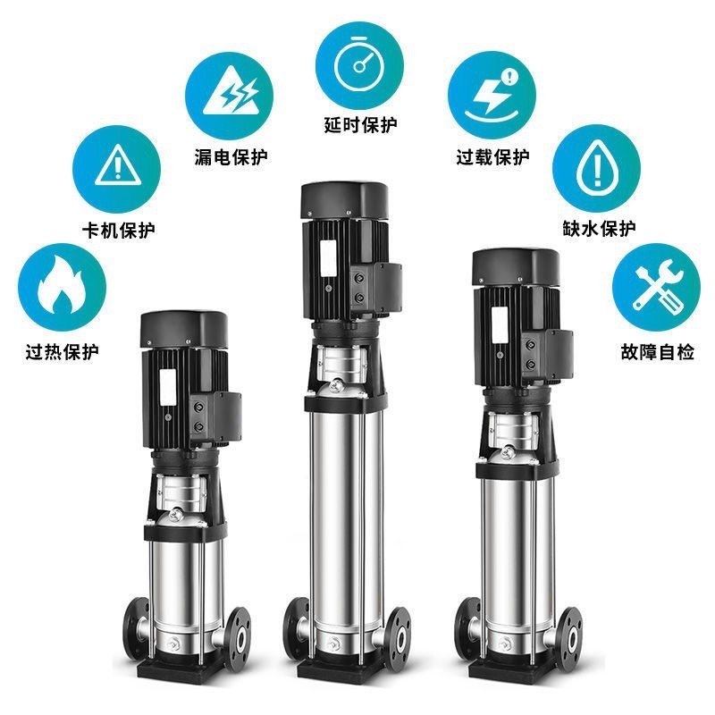 新界不锈钢立式多级泵BL/BLT方工业水处理高层供水管道增压泵图3