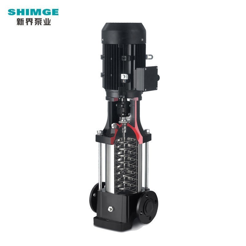 新界不锈钢立式多级泵BL/BLT方工业水处理高层供水管道增压泵图5