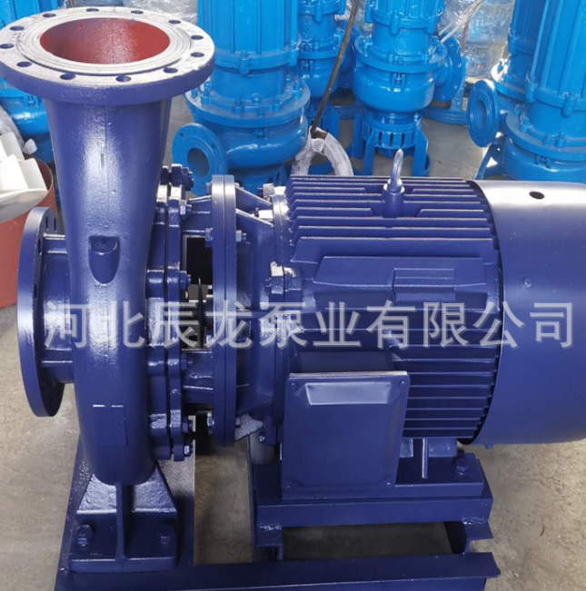 ISW卧式管道泵单级离心泵锅炉热水循环加压泵农用灌溉清水泵批发图5