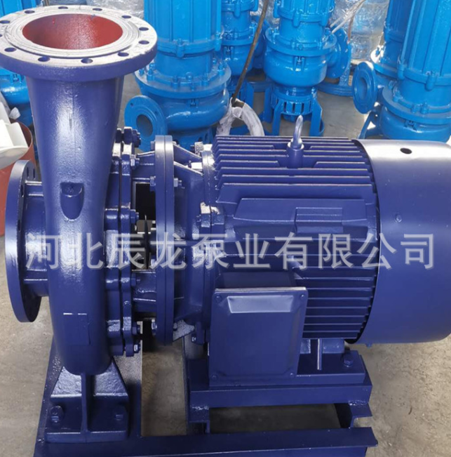 ISW卧式管道泵单级离心泵锅炉热水循环加压泵农用灌溉清水泵批发图4