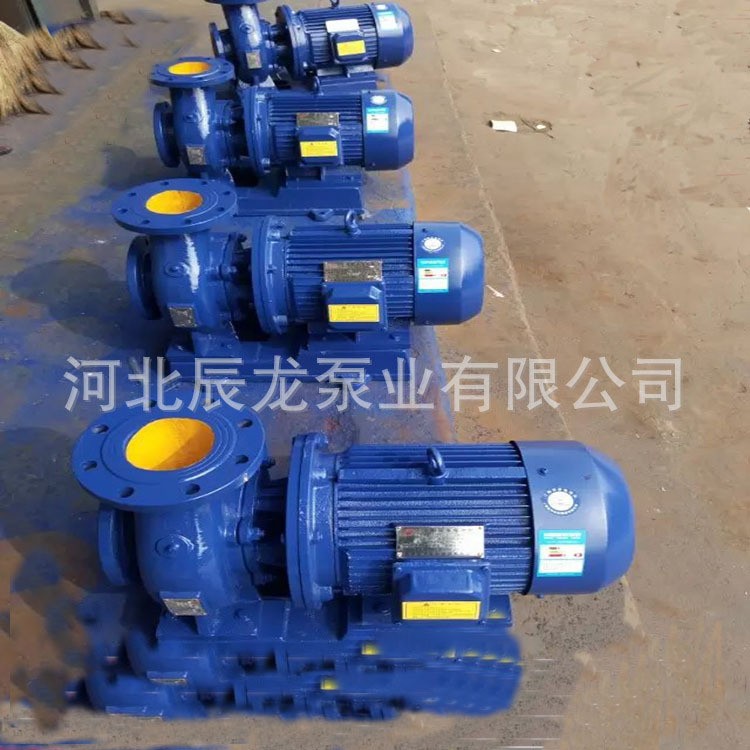 ISW卧式管道泵单级离心泵锅炉热水循环加压泵农用灌溉清水泵批发图2