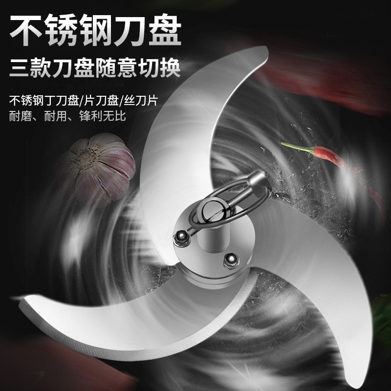 601型单头多功能切菜机酒店食堂商用全自切丁切片切丝一体机厂家图5