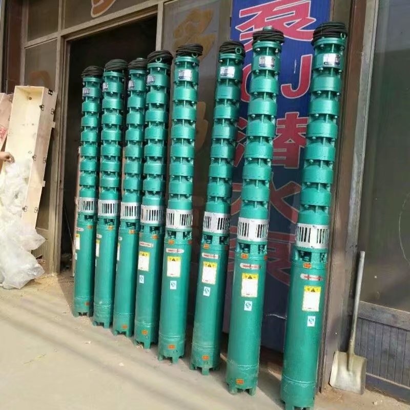高扬程多级抽水大流量QJ深井泵三相电铸铁抽水泵井用农用潜水泵图4