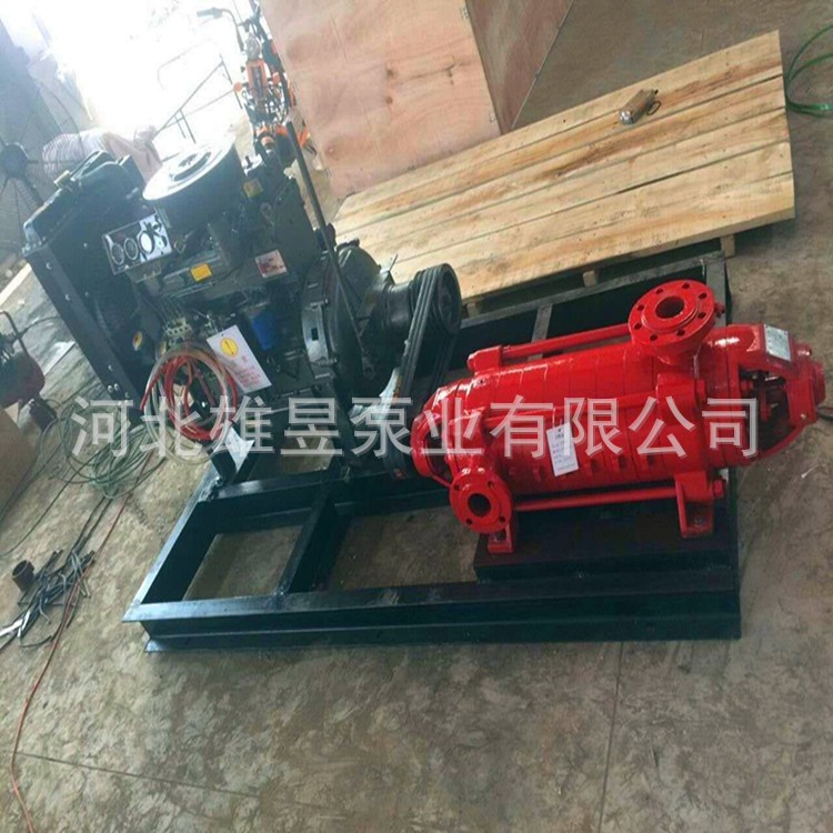 厂家D155-30X5卧式多级离心泵多级增压泵 造雪机滑雪场柴油机水泵图2