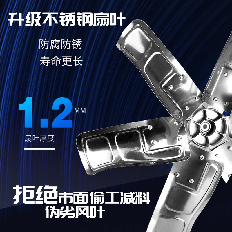 敏欣工厂加厚通风换气扇设备排气扇大功率负压风机工业风扇图2