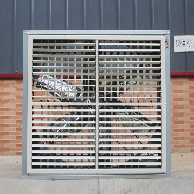 百叶窗负压风机工业排风厂房通风养殖场大角度通风负压风机排风扇图3