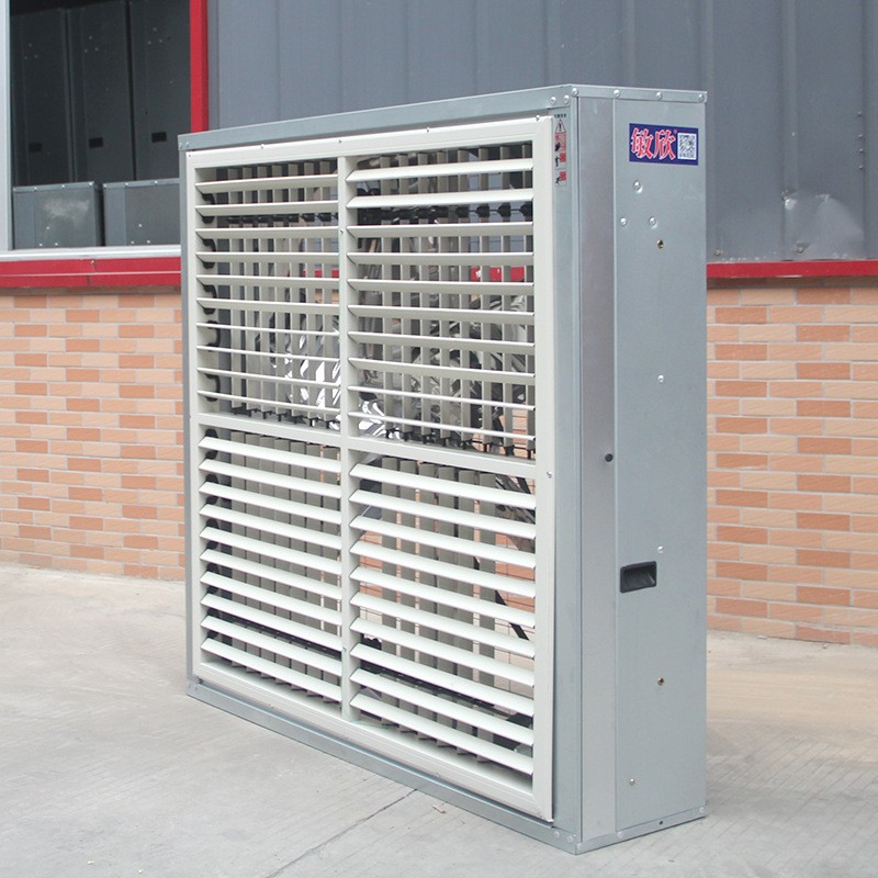 百叶窗负压风机工业排风厂房通风养殖场大角度通风负压风机排风扇图4