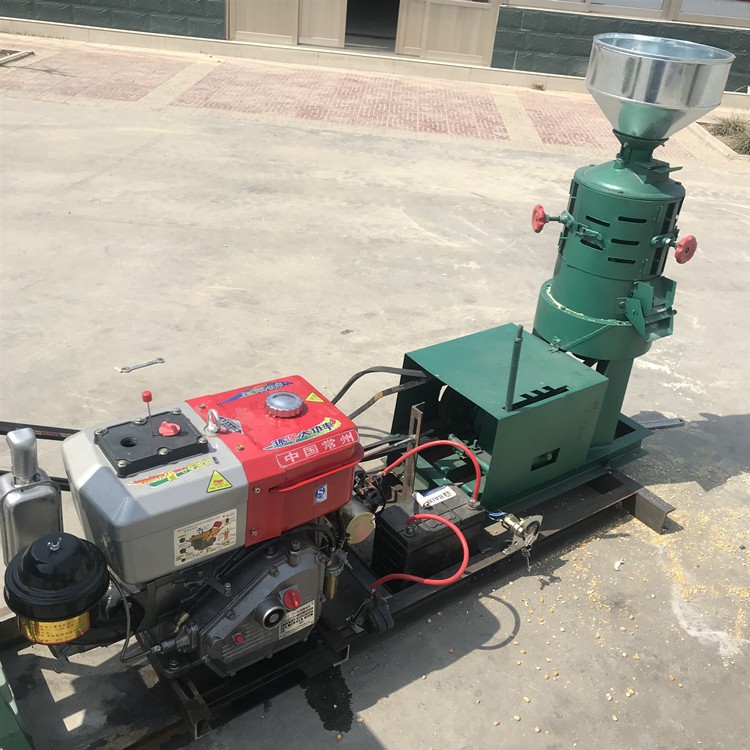 效果好-柴油版稻谷碾米机谷壳分离碾米脱壳机小麦高粱脱皮机图2