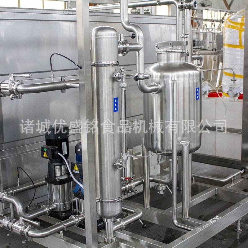 列管式杀菌机 全自动牛奶巴氏杀菌机 UHT套管式温瞬时灭菌机图4