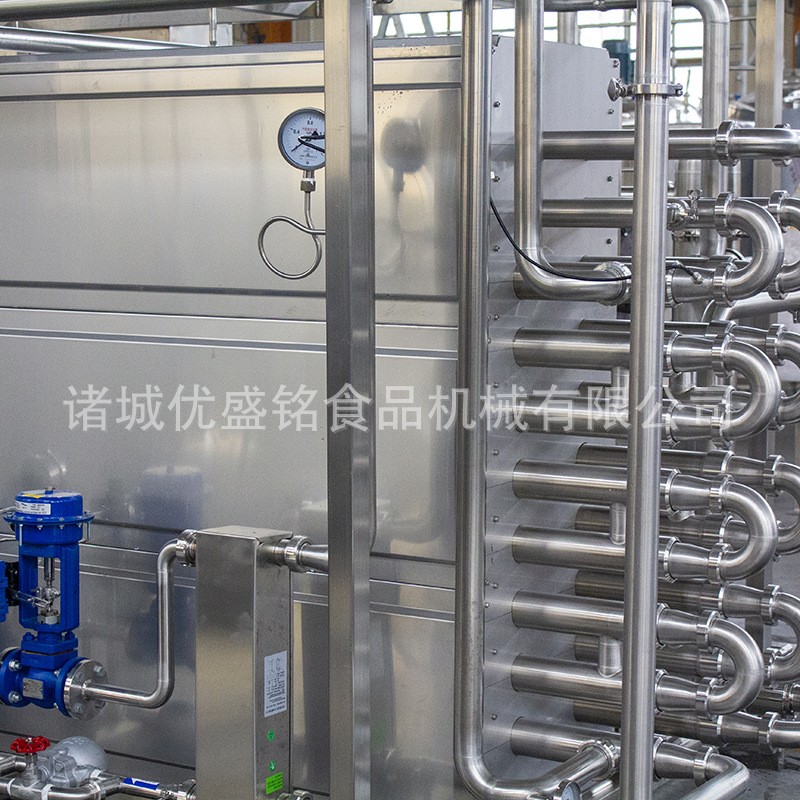 列管式杀菌机 全自动牛奶巴氏杀菌机 UHT套管式温瞬时灭菌机图3