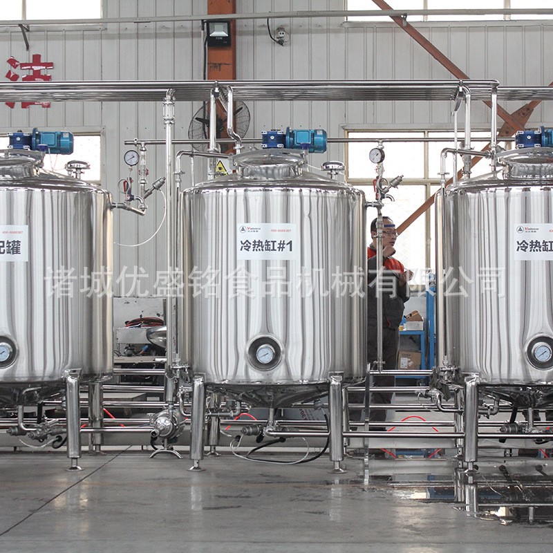 高温杀菌奶加工设备 高温瞬时灭菌机 优酸乳生产线图5