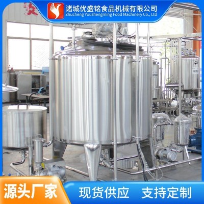 高温杀菌奶加工设备 高温瞬时灭菌机 优酸乳生产线