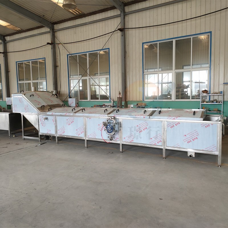 连续式巴氏杀菌流水线 螺蛳粉料包灭菌设备 袋装食品巴氏杀菌机图3