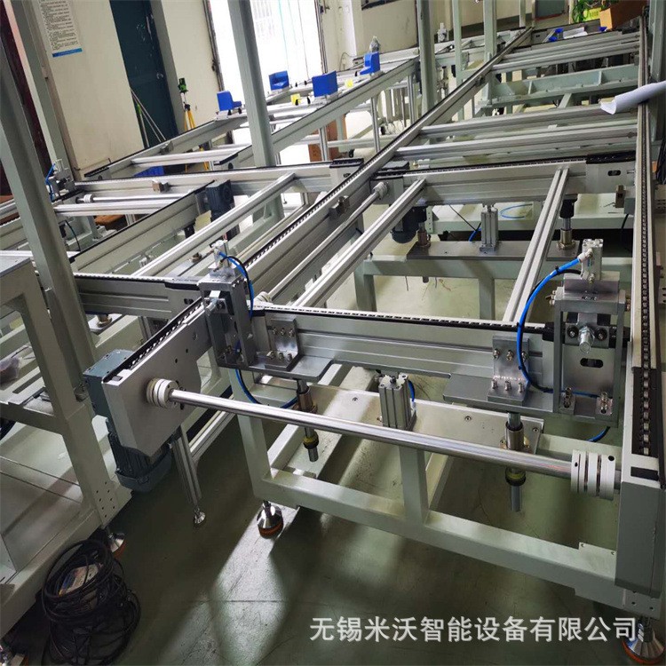 双层倍速正返回流 托盘链条输送 家装汽车组装零件拼装流水线图4