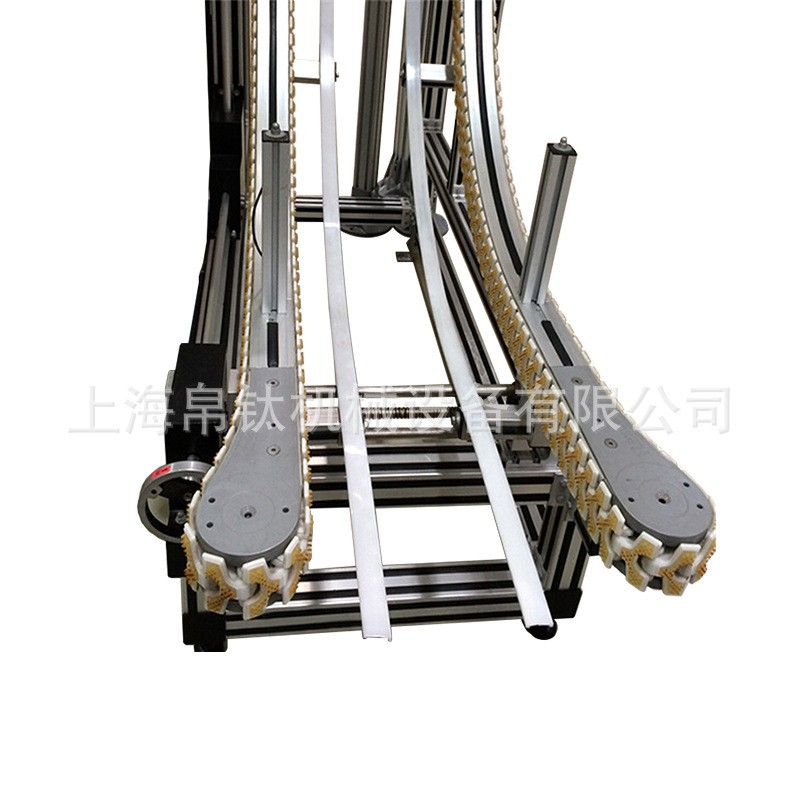 厂家定制柔性链提升机夹持提升机小半径齿形链板流水输送线输送机图5