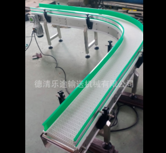 食品塑料网带转弯输送机塑料网链输送机 可定做图5