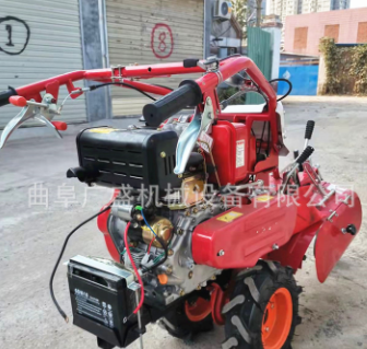 手扶式大葱开沟培土机 电启动专用开沟起垄机图2