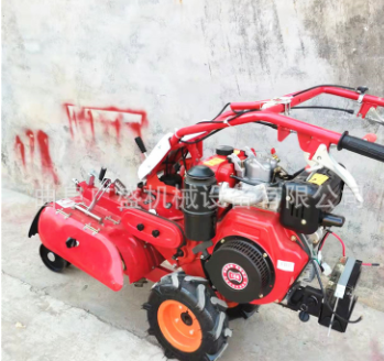 手扶式大葱开沟培土机 电启动专用开沟起垄机图4