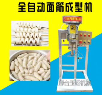 河南全自动面筋成型机商用小型烤面筋成型机缠绕面筋切花机厂家图4